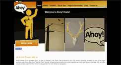 Desktop Screenshot of ahoyhostel.com